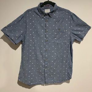 Casual cactus man polo button down shirt